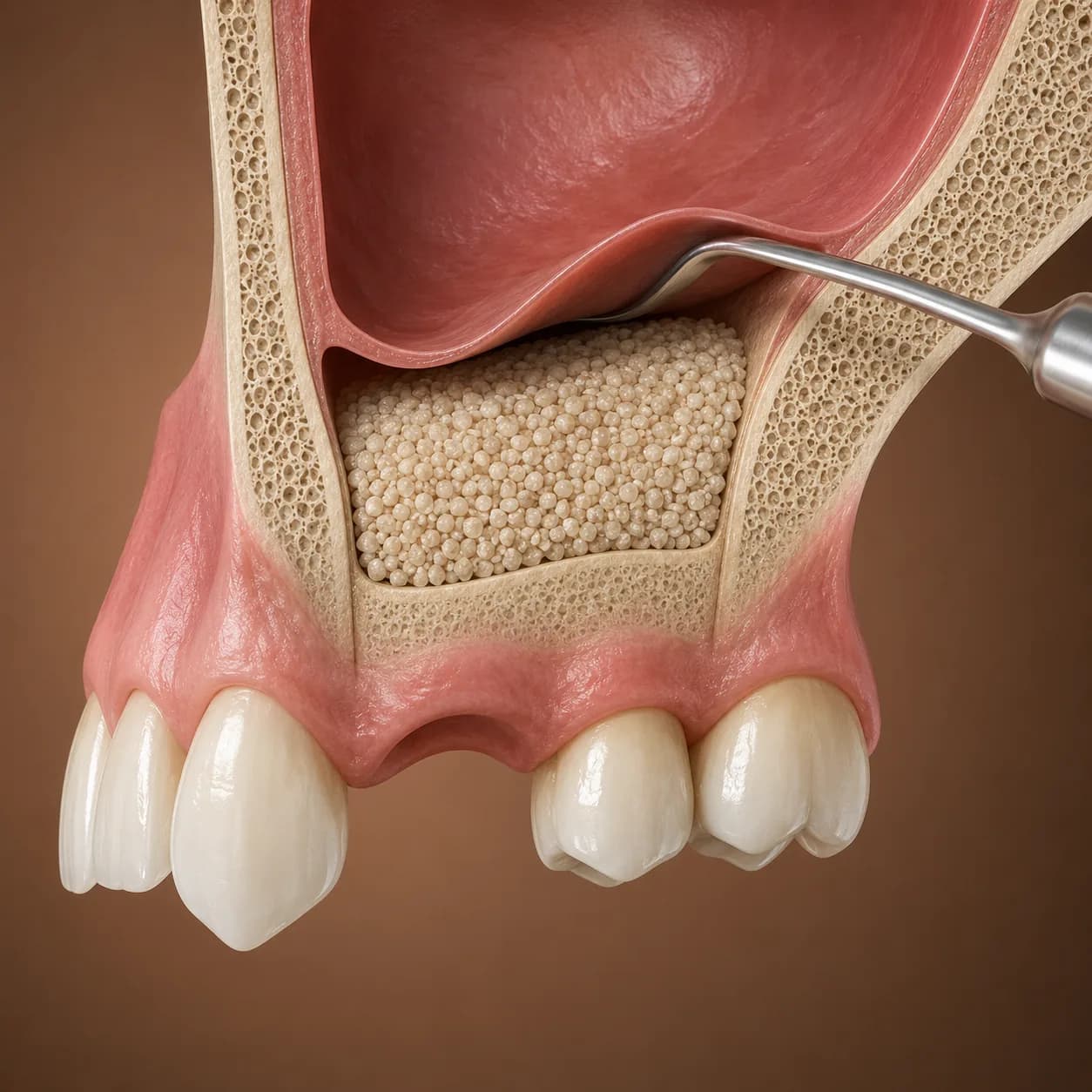 Sinus lift pentru implant dentar la hiSmile Galați
