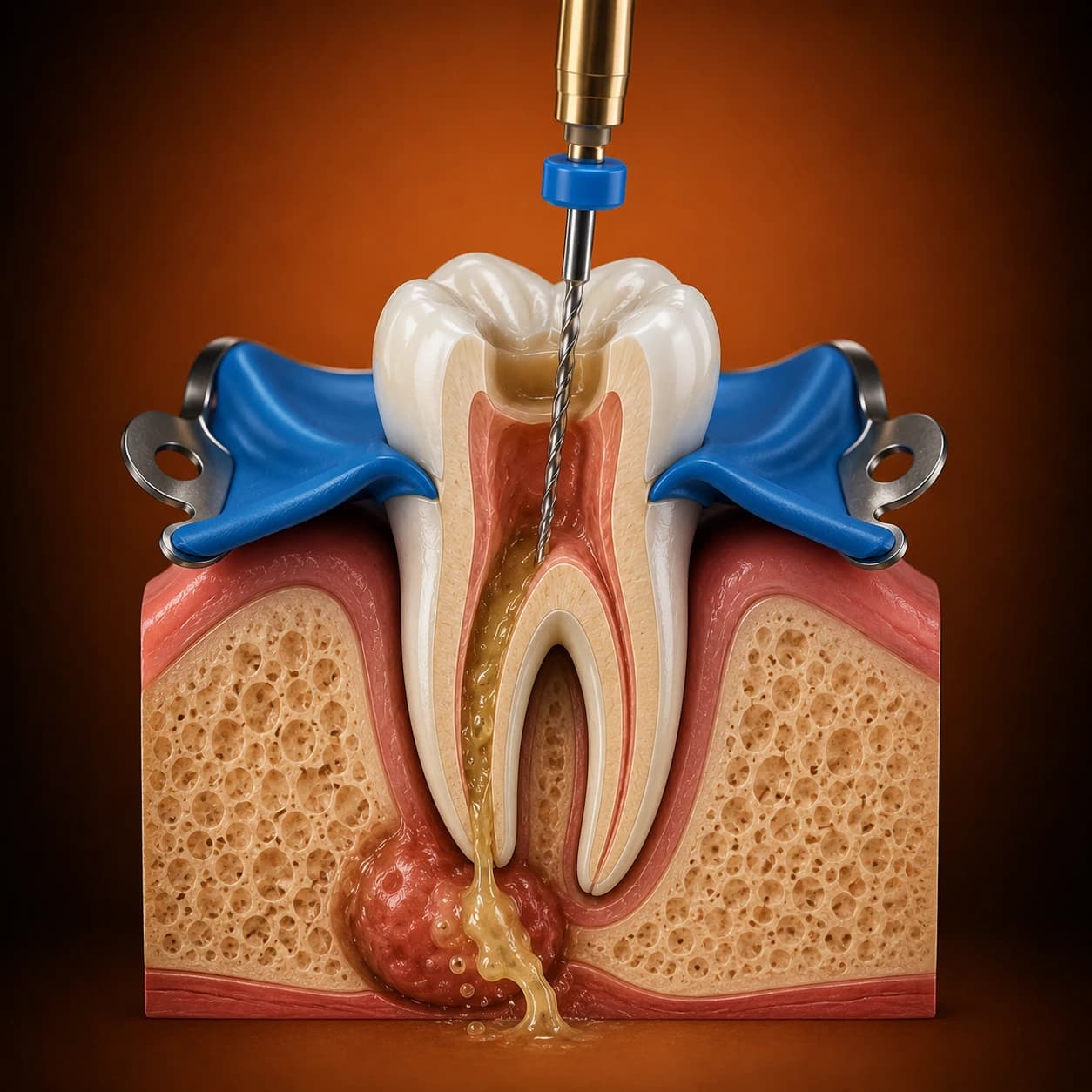 Drenaj endodontic de urgență la hiSmile Galați