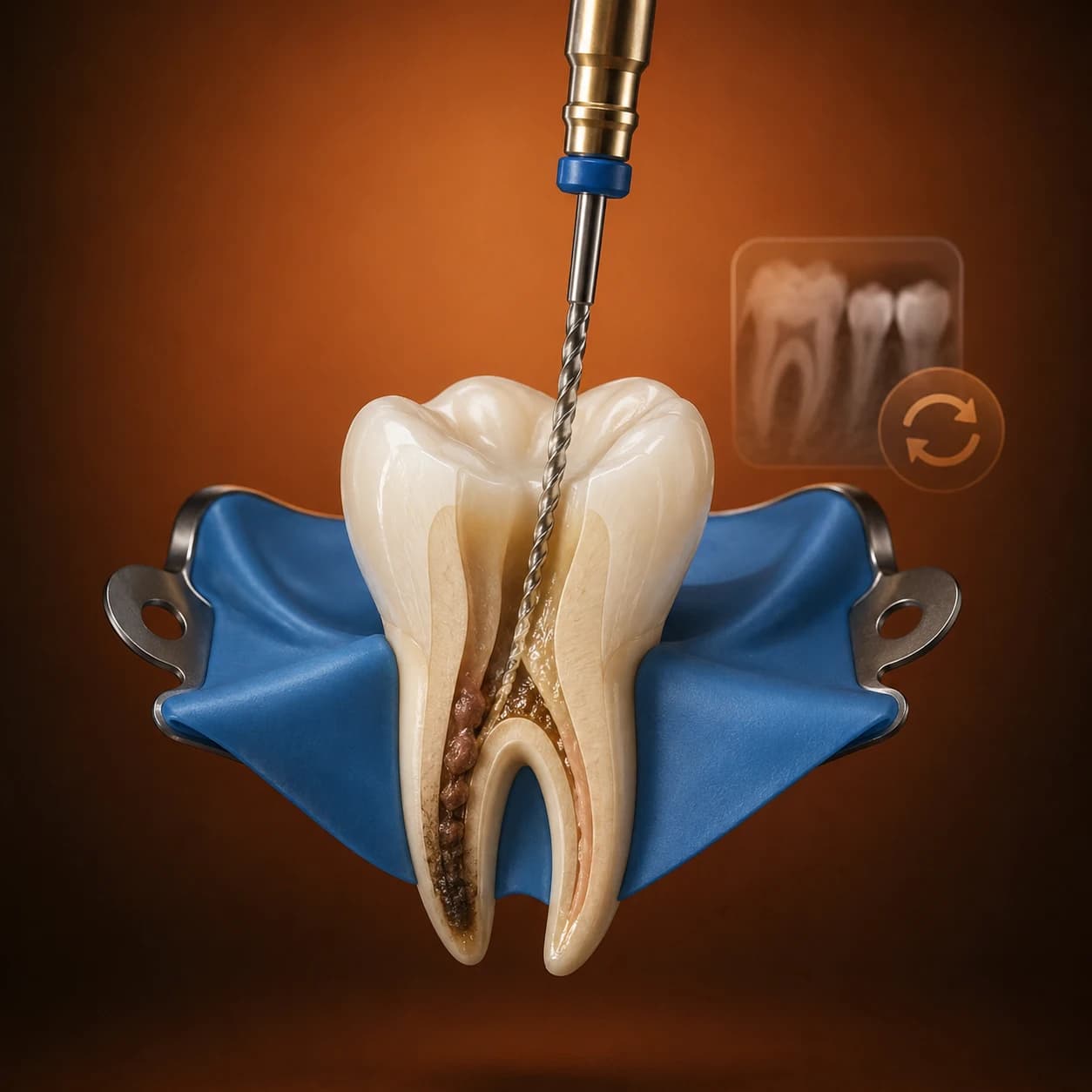 Retratament endodontic la hiSmile Galați
