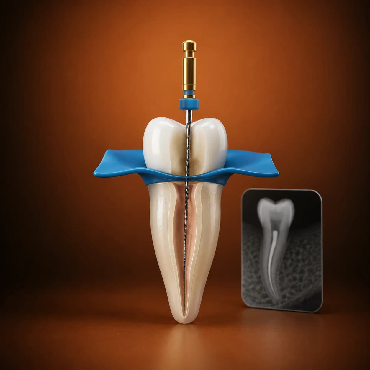 Tratament endodontic monoradicular la hiSmile Galați