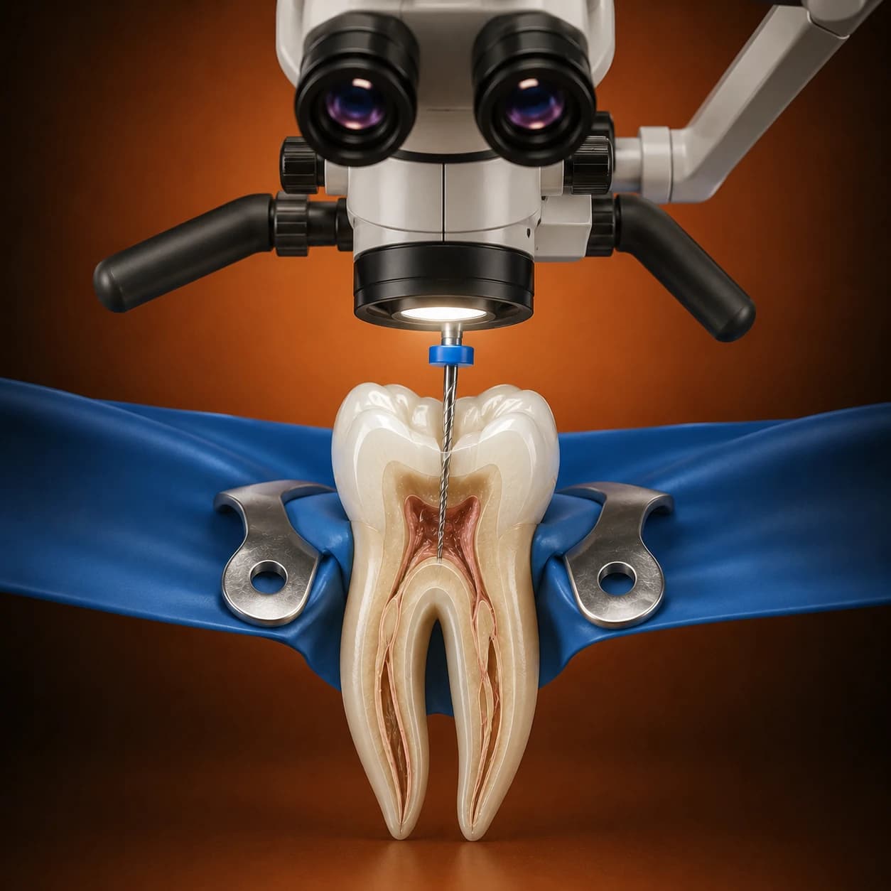 Tratament de canal la microscop la hiSmile Galați