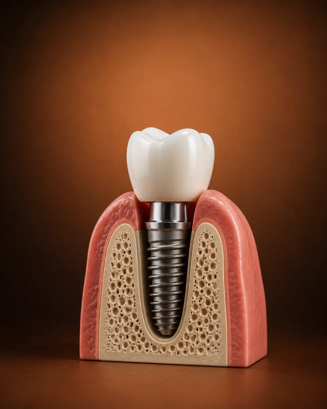 Implant dentar unic pentru un dinte lipsă la hiSmile Galați